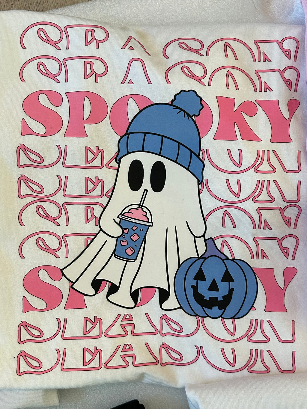 Spooky Season Milkshake Ghost