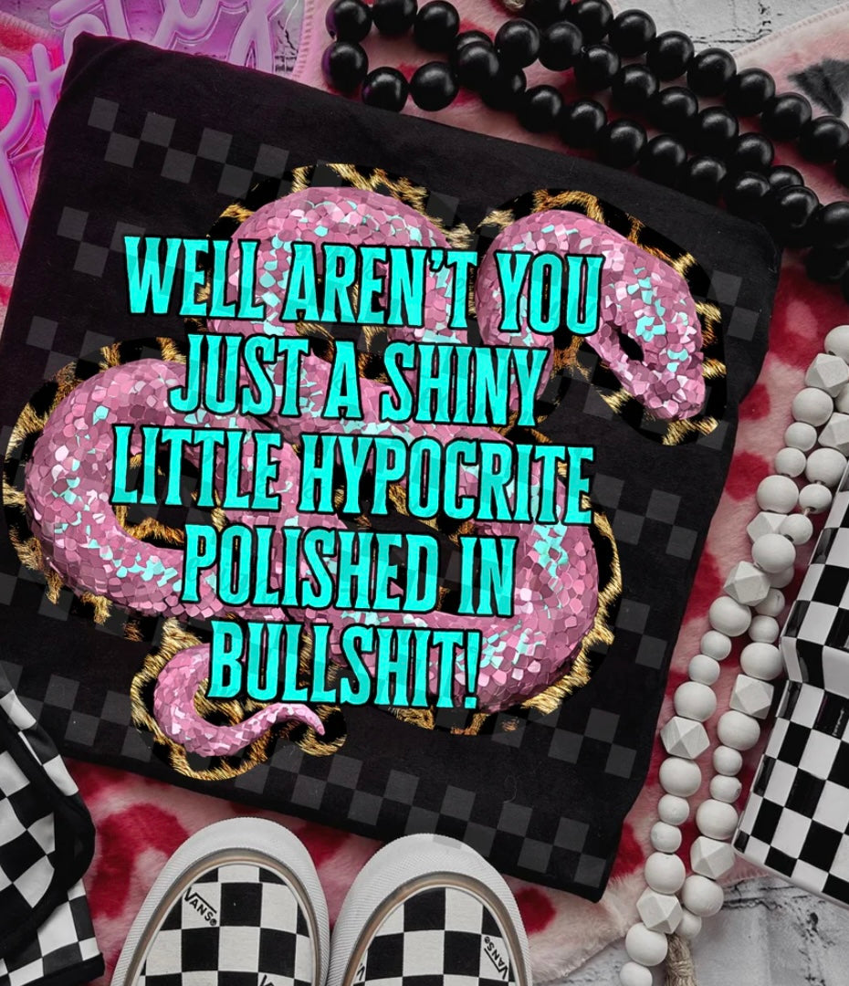 Well Aren’t You A Shiny Little Hypocrite