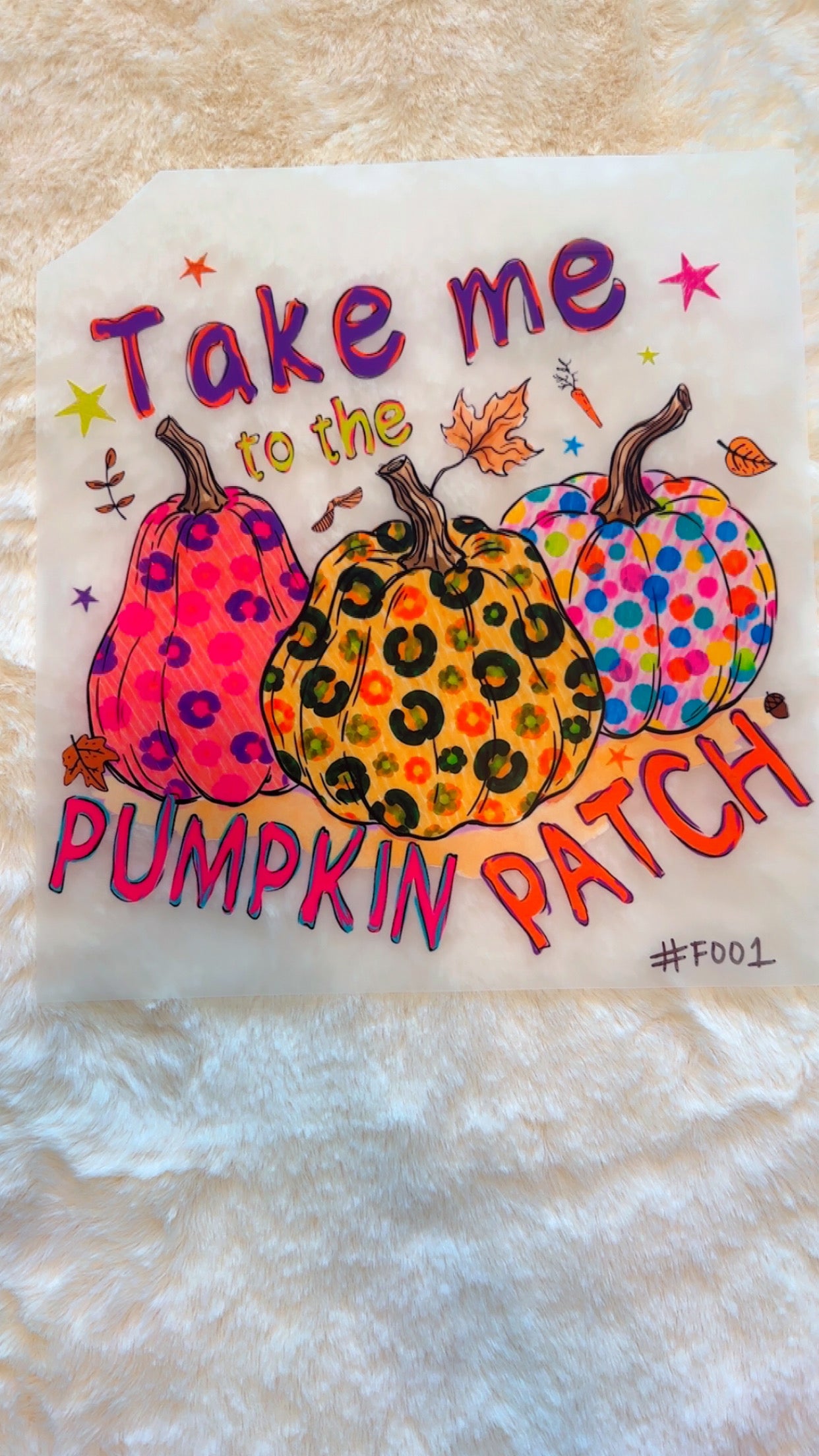 #F001 — Take Me to the Pumpkin Patch 🎃💕