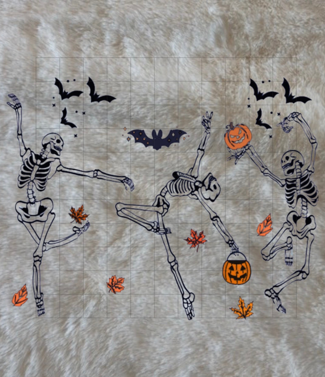 #H011- Dancing Skeletons 💀🎃