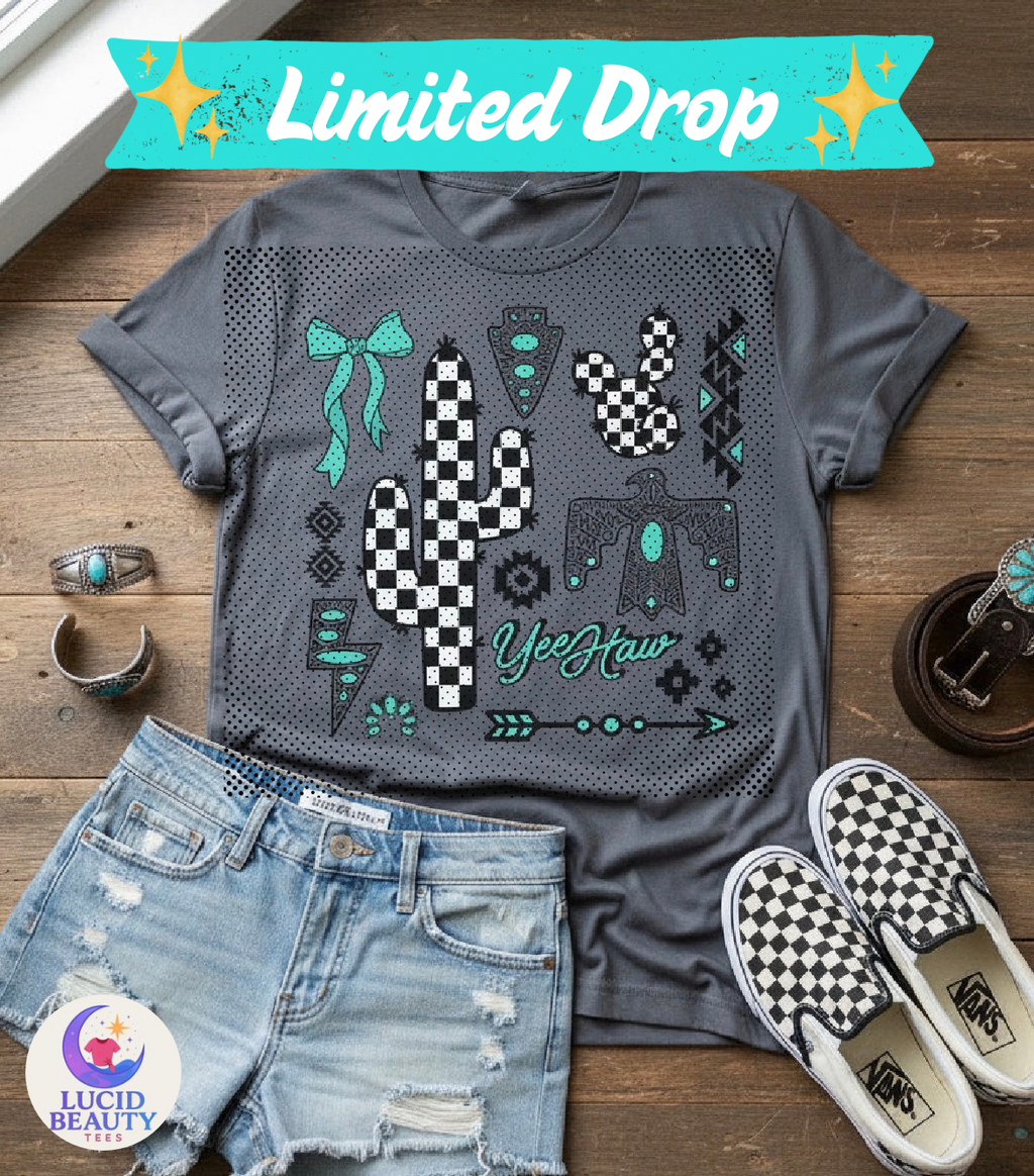 The Yeehaw Desert Drop Tee