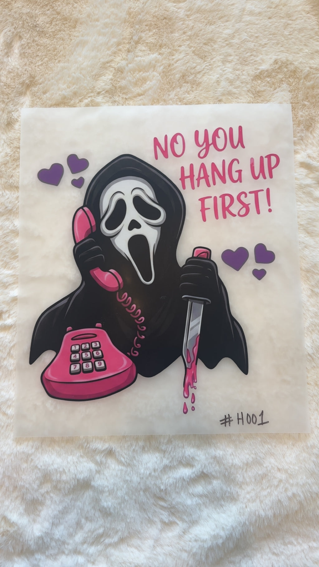 #H001 — No You Hang Up First! 💕