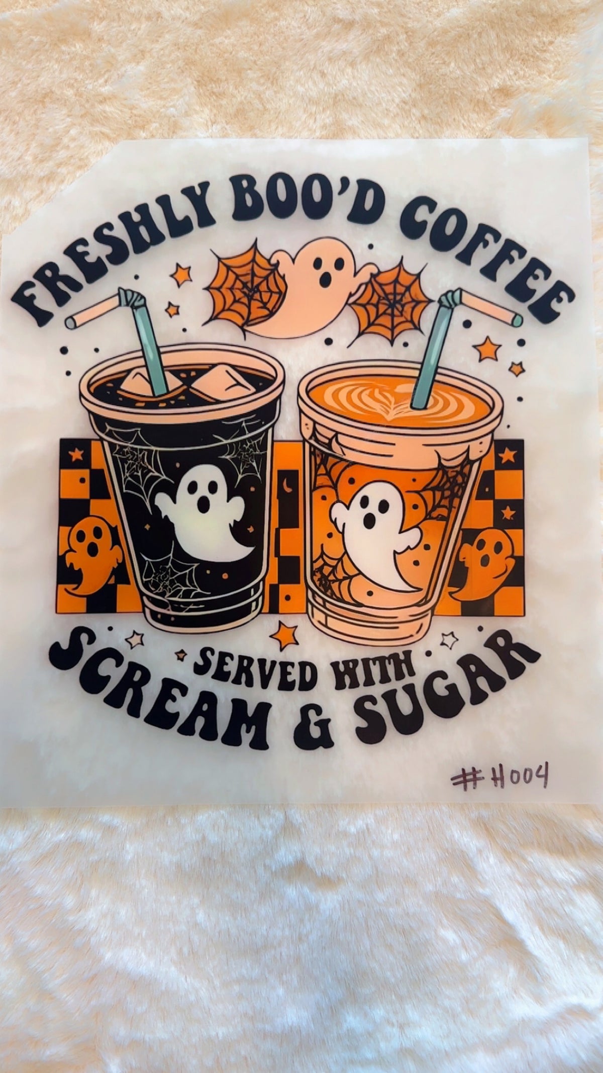 #H004 — Freshly Boo’d Coffee 👻☕