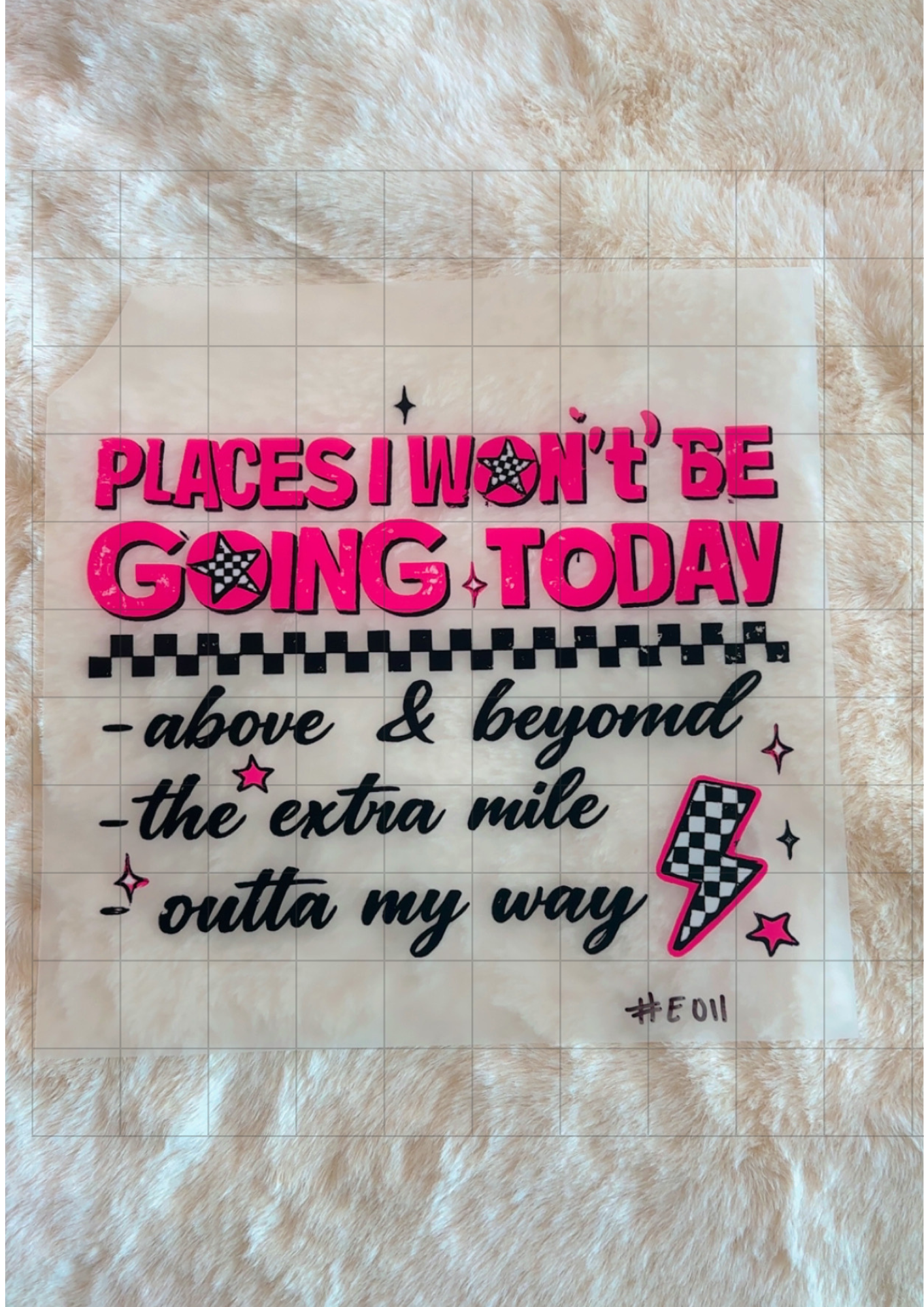 #E011 — Places I Won’t Be Going Today 💕🏁