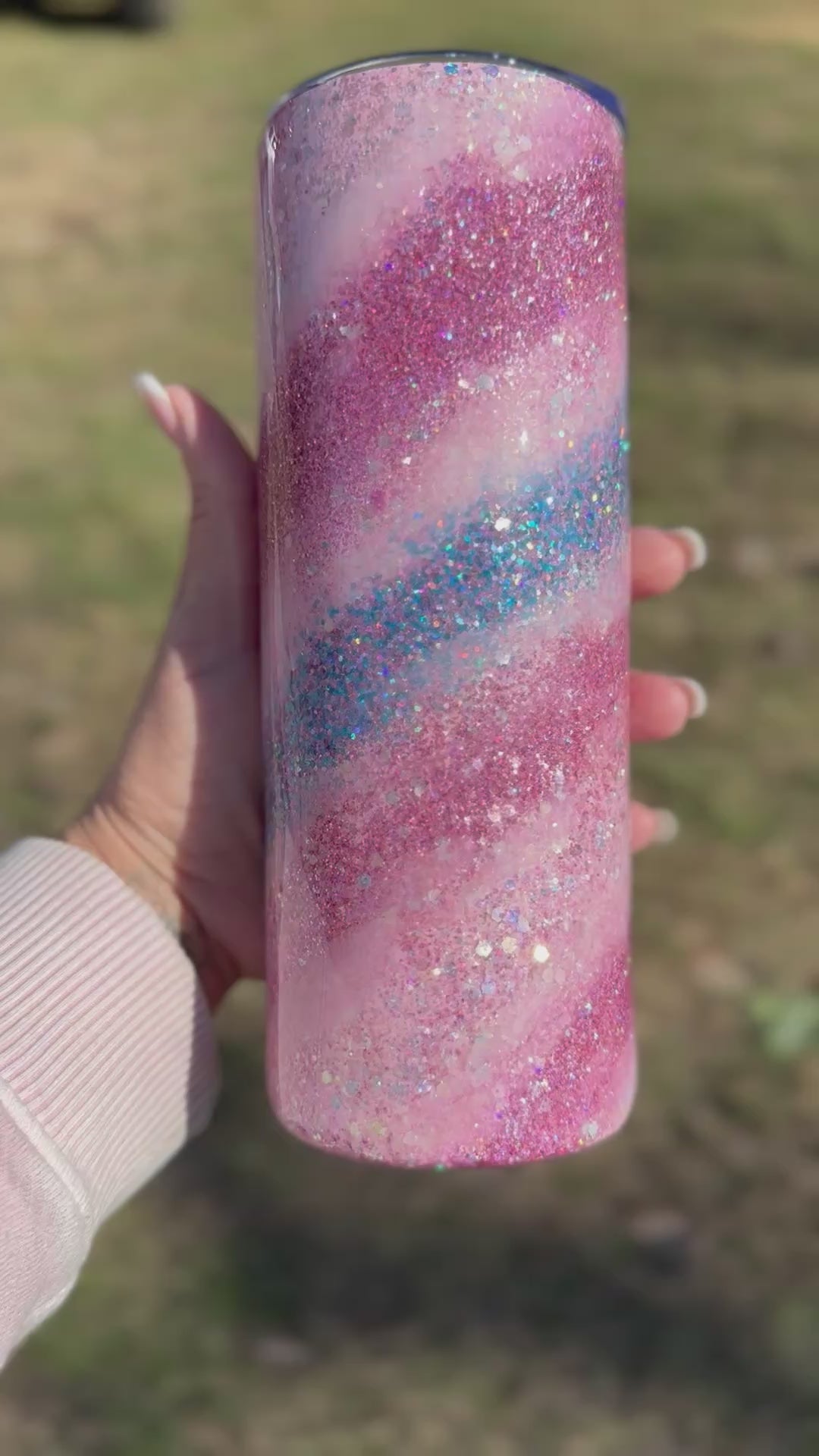 🌌 20oz Milky Way Epoxy Tumbler – Limited Drop
